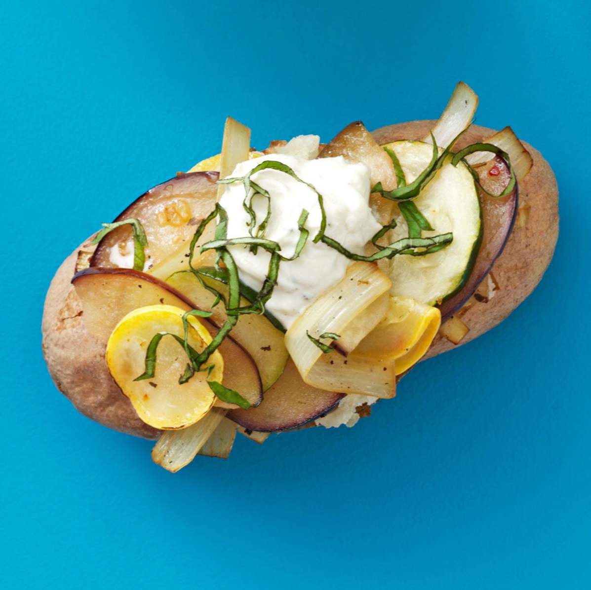 Veldig Veggiebakt poteter / side retter