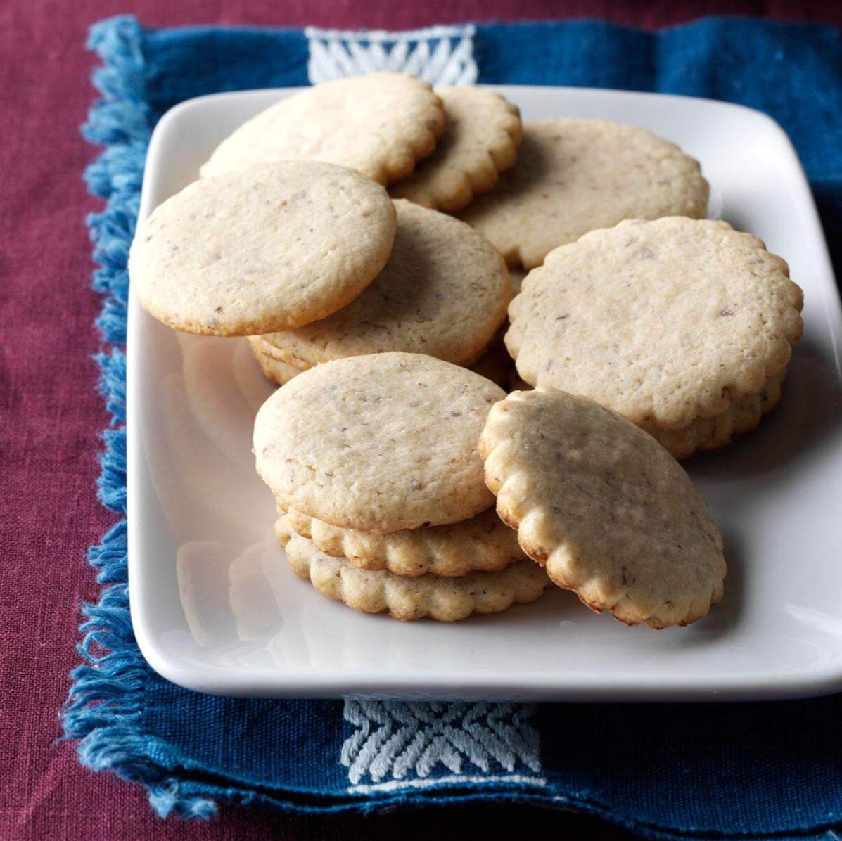Walnut Sugar Cookies / potluck