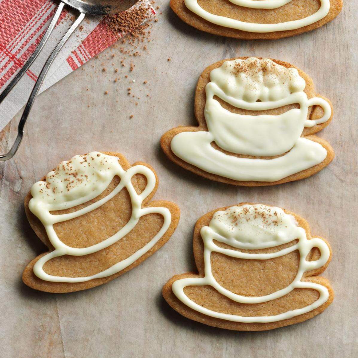 Hvit Chocolate-Cappuccino Cookies / frysetestet godkjent