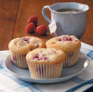 Walnut Raspberry Muffins / Valentinsdag