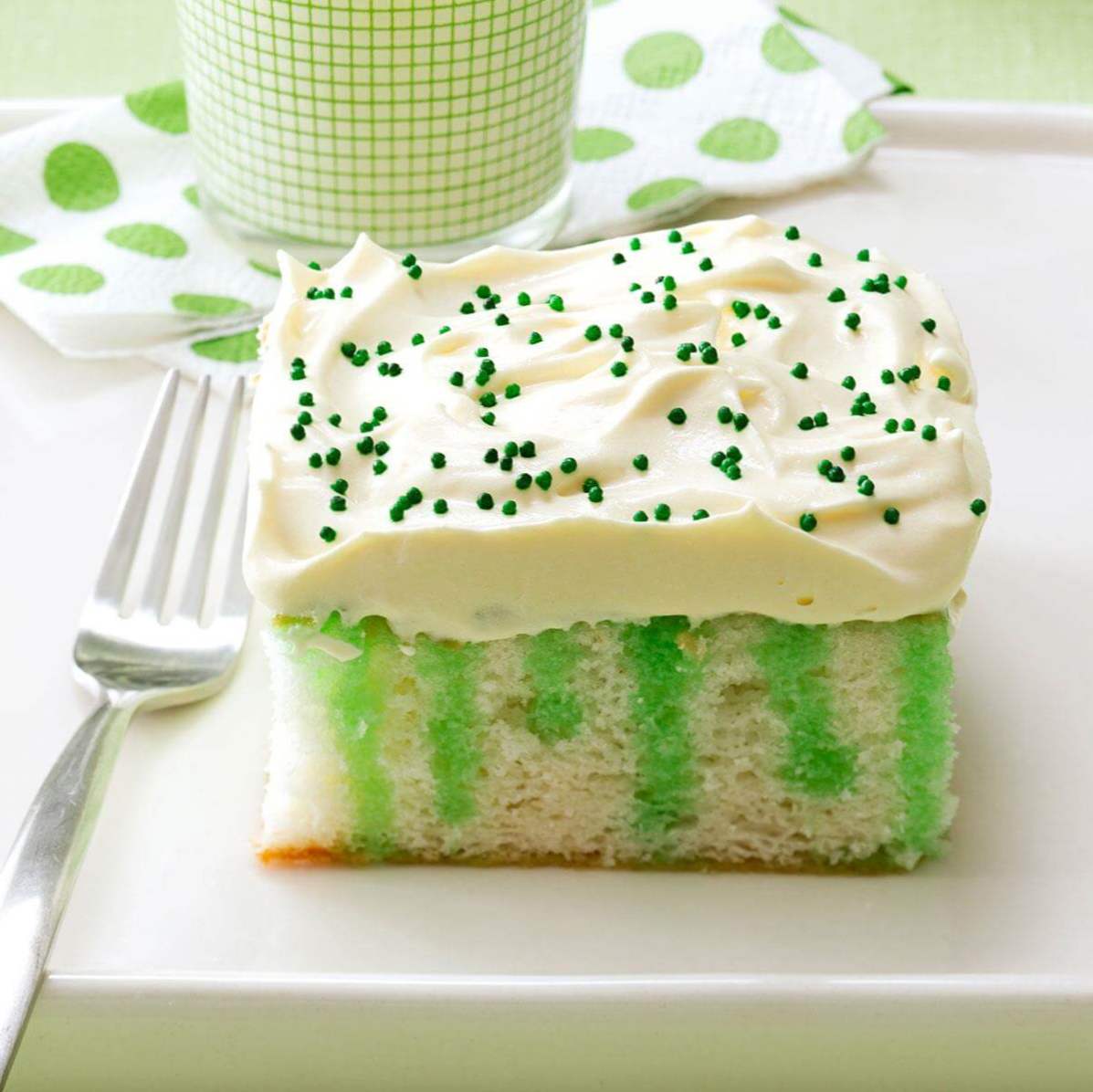 Bruk o 'Grønn kake / Tema / Dekorert