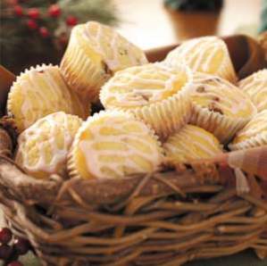 Hvit Chocolate Cranberry Muffins / Valentinsdag