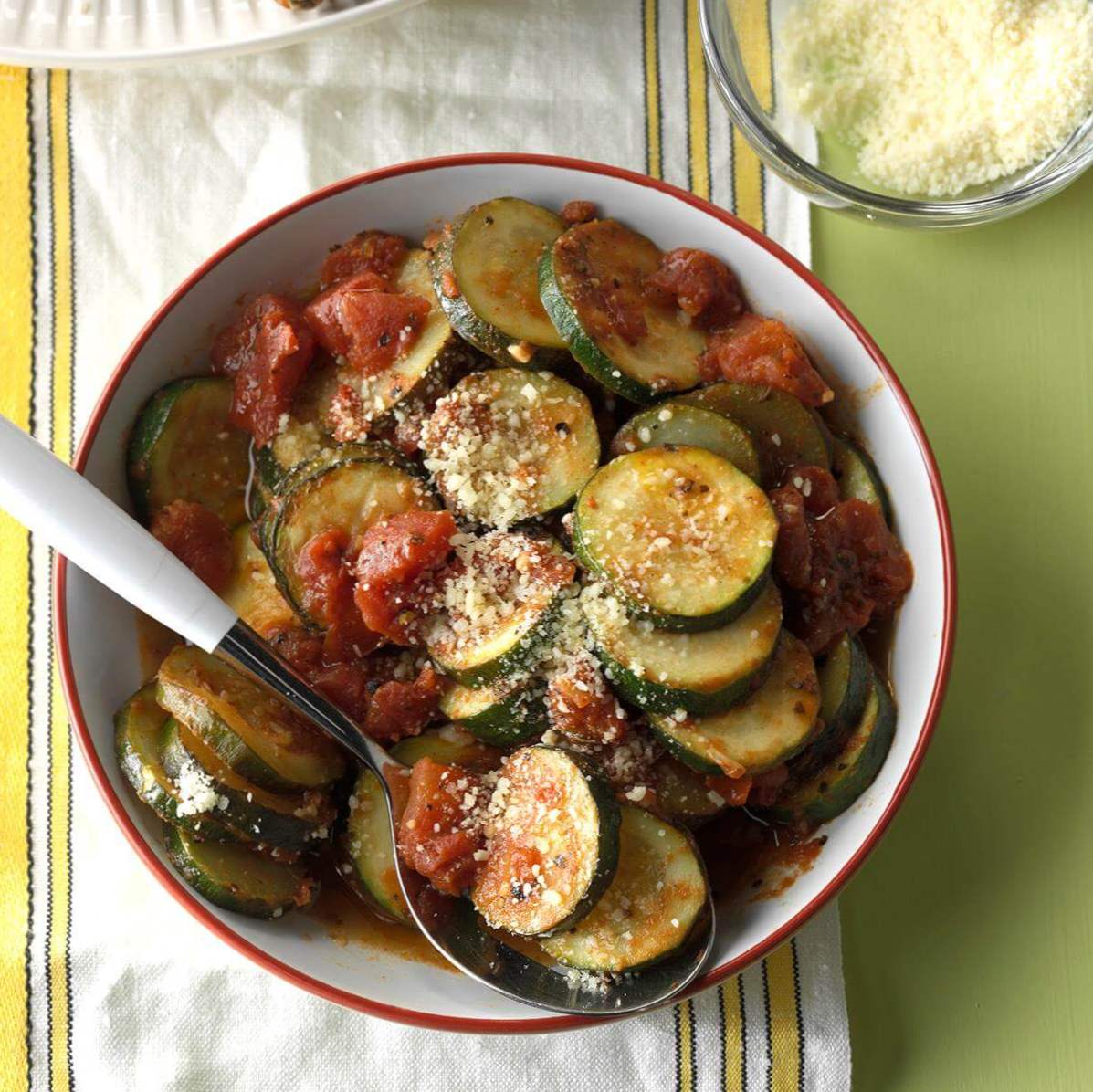 Zucchini Parmesan / grønnsaker