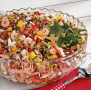 Wild Rice Seafood Salad / hovedrett