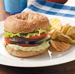 Zesty Knoblauch-Avocado-Sandwiches / Sandwiches
