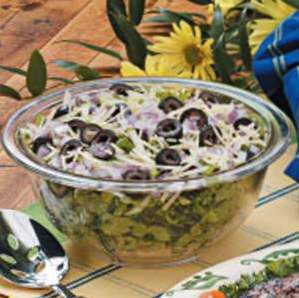 Zucchini Salat Salat / side parabolen