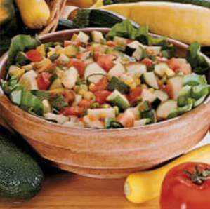 Zesty Gazpacho Salat / grønnsaker ikke salat