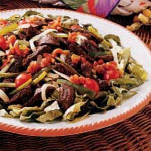 Zesty Steak Salat / pfannenrühren