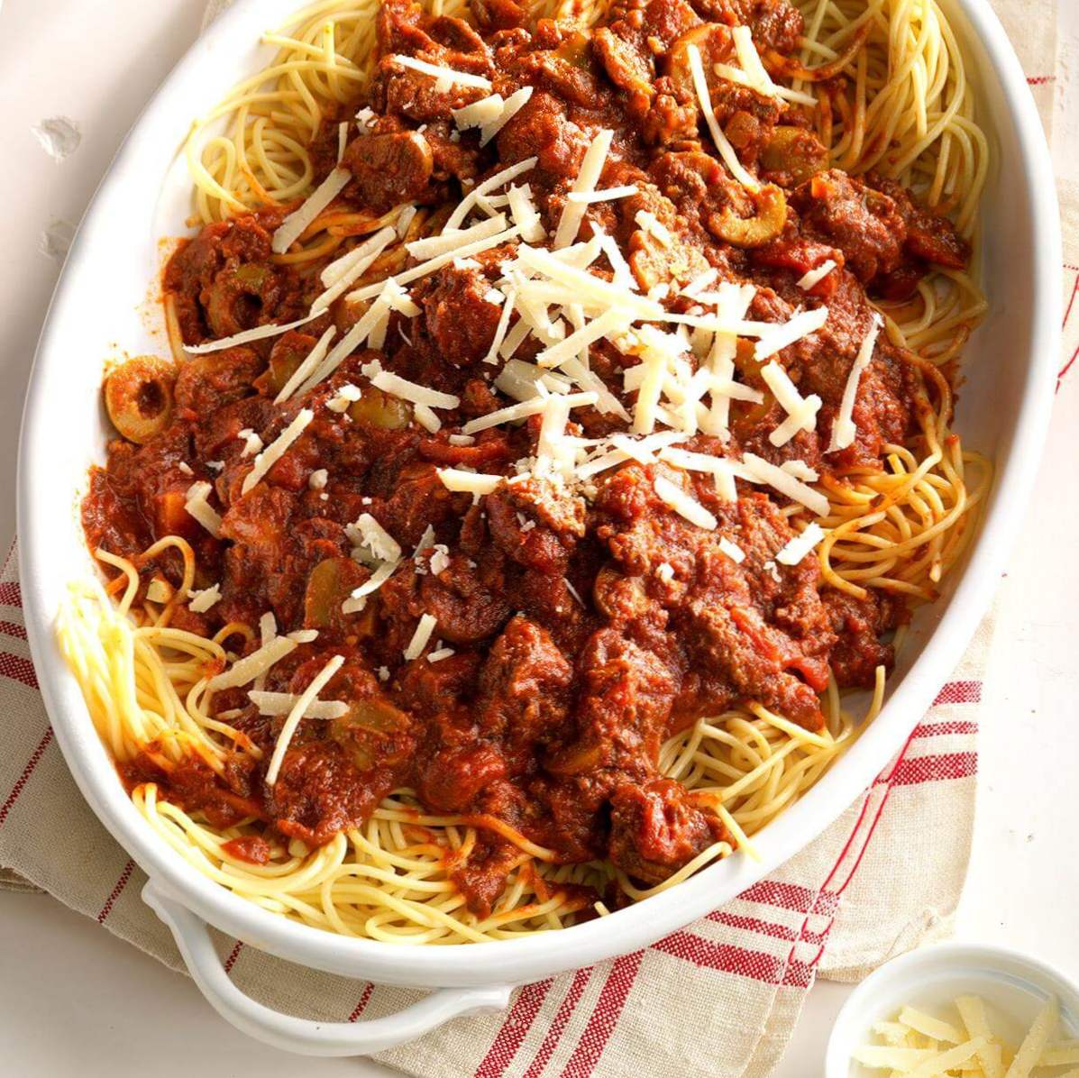 Zippy Spaghetti Saus / sakte komfyr