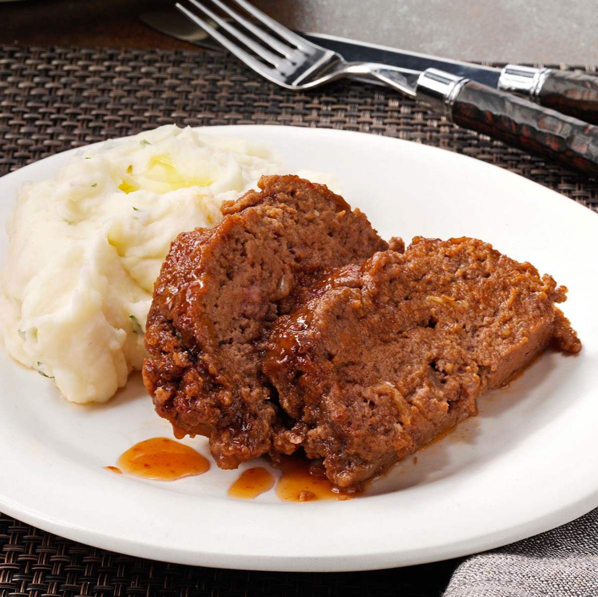 Zippy Sweet-and-Sour Meat Loaf / schnelle Rezepte